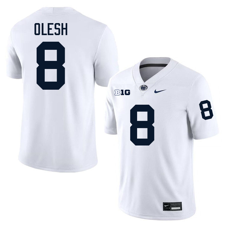 Andrew Olesh Penn State Jersey,PSU Nittany Lions #8 Andrew Olesh Football Uniforms-White